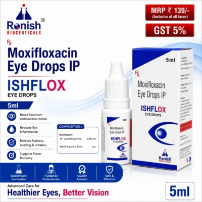 ISHFLOX EYE DROP 5ML