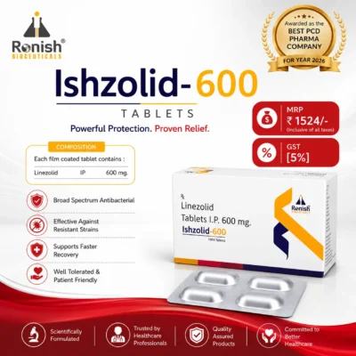 ISHZOLID-600 TABLETS