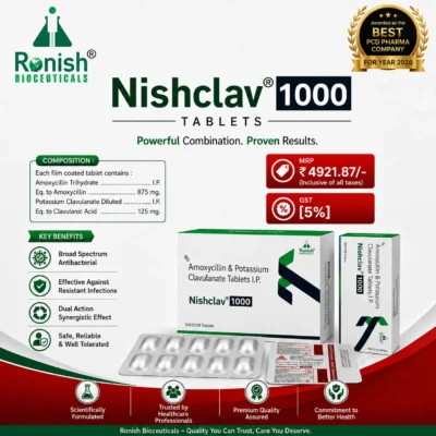 NISHCLAV 1000 TABLETS
